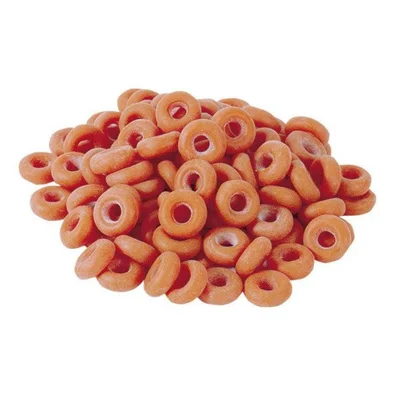 Rubber castration rings, orange, set of 100