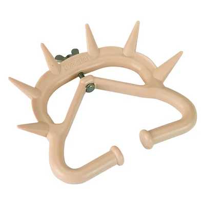 LARGE anti-suckling nose ring for cattle, beige