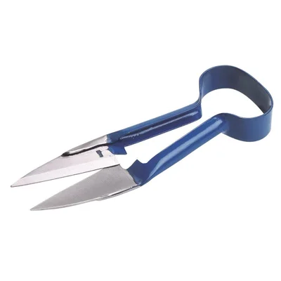 Blue Sheep Shears with Curved Blades, 29 cm