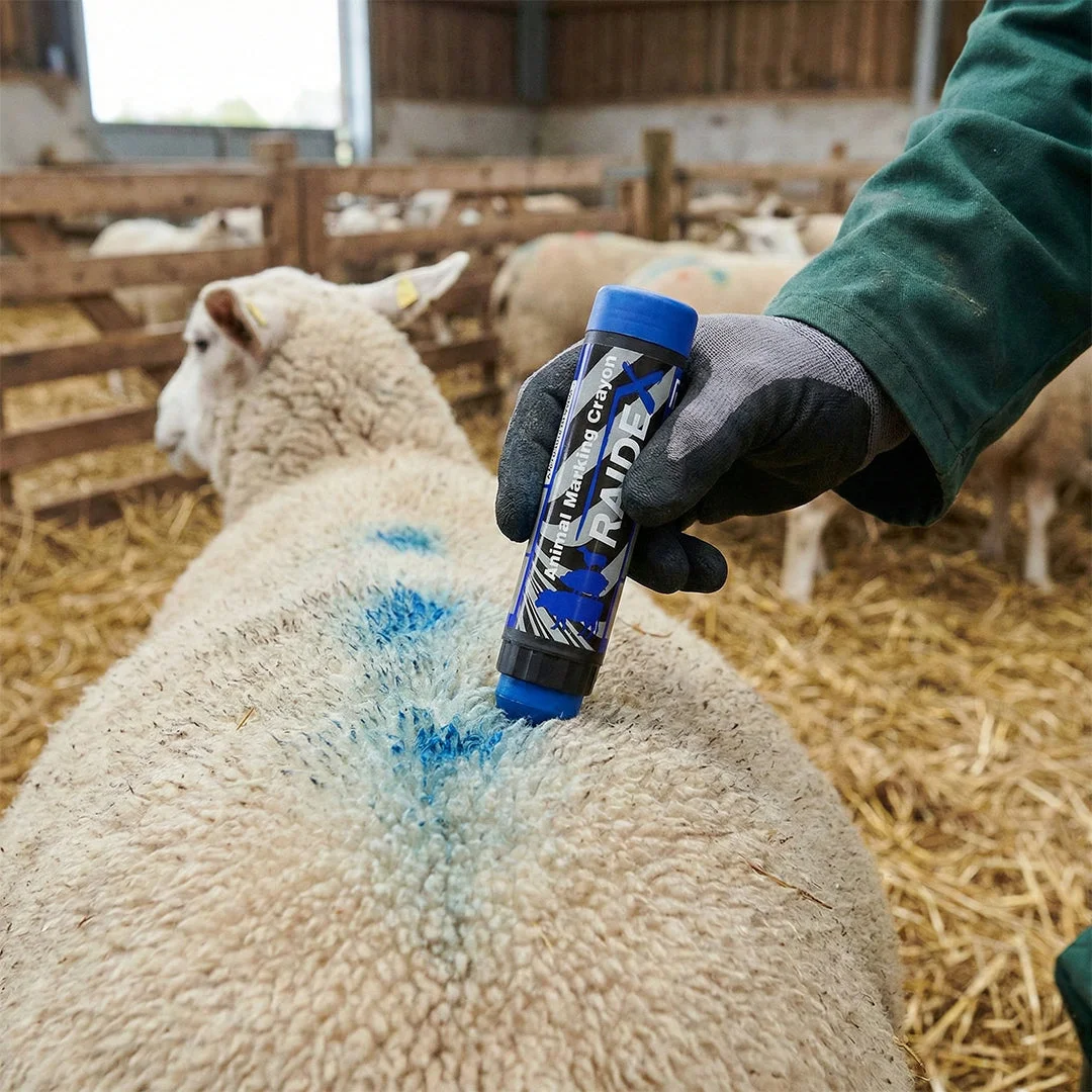 RAIDEX livestock marking crayon, blue, 60 g