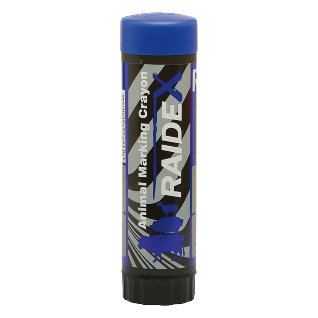 RAIDEX livestock marking crayon, blue, 60 g