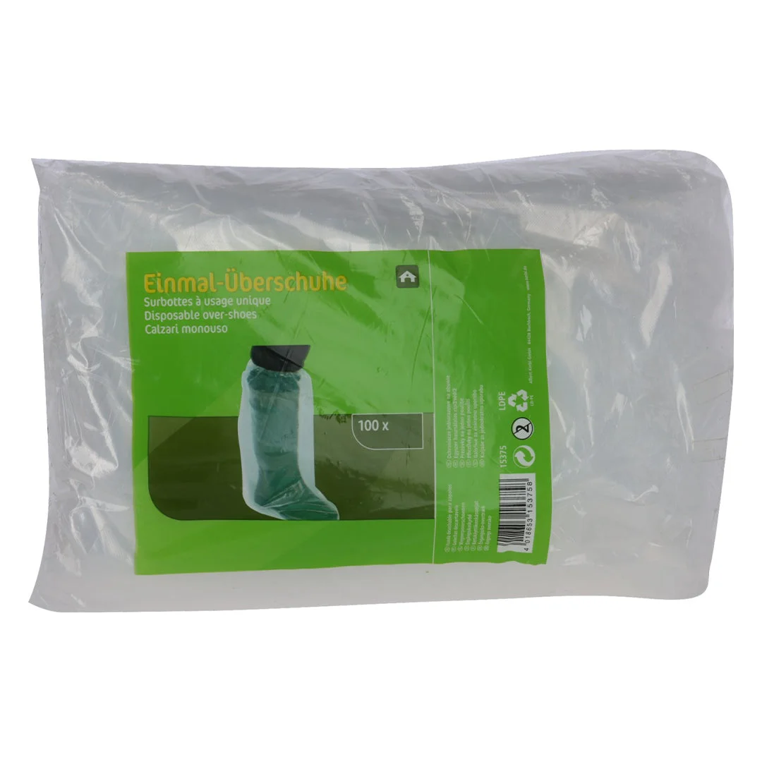 Huse înalte de unică folosință pentru încălțăminte – 100 buc., 40 × 50 cm