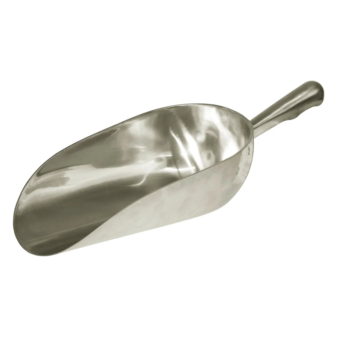 Aluminium feed weighing scoop, 1,600 g