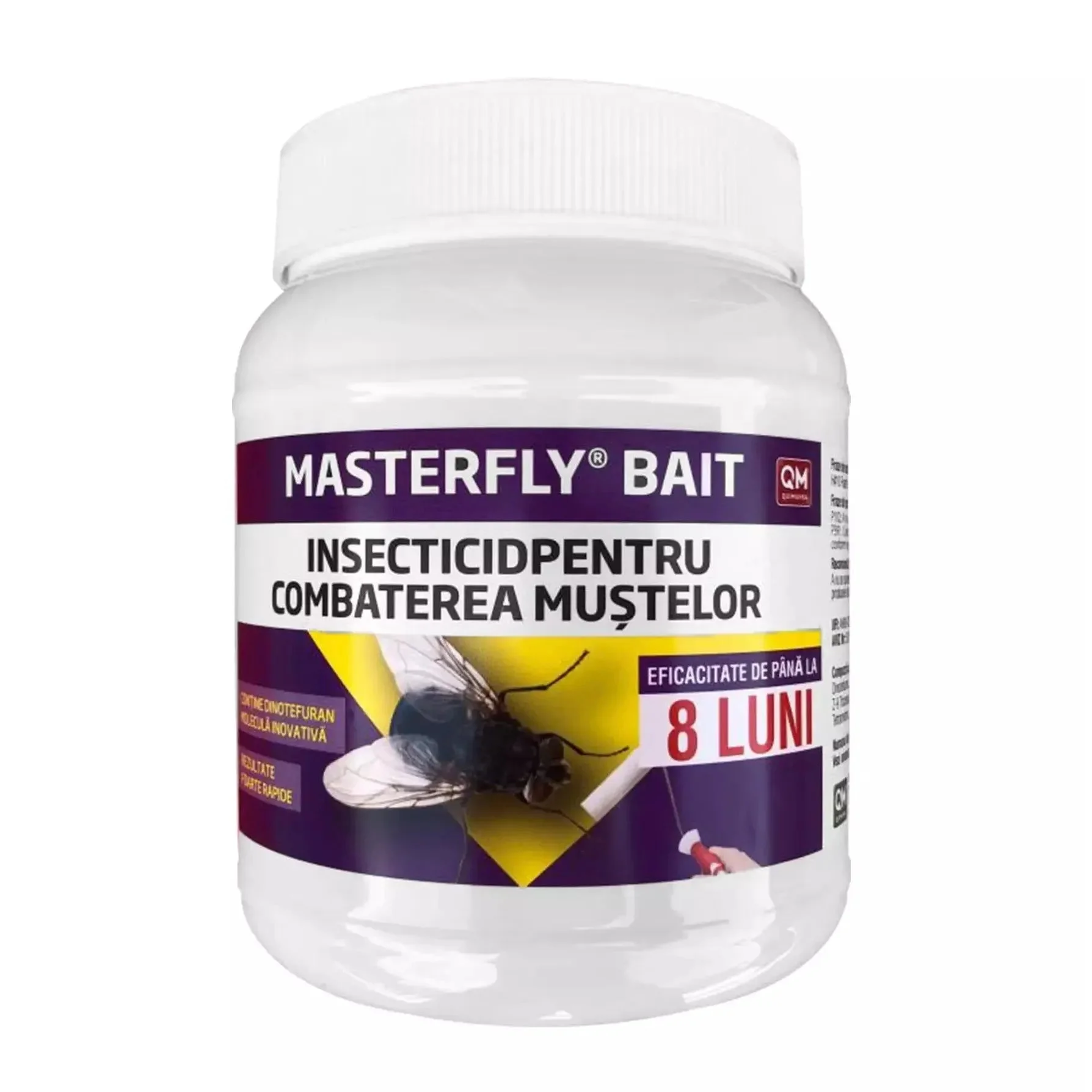 Insecticid profesional pentru muște MASTERFLY BAIT, 125 g – efect de până la 8 luni