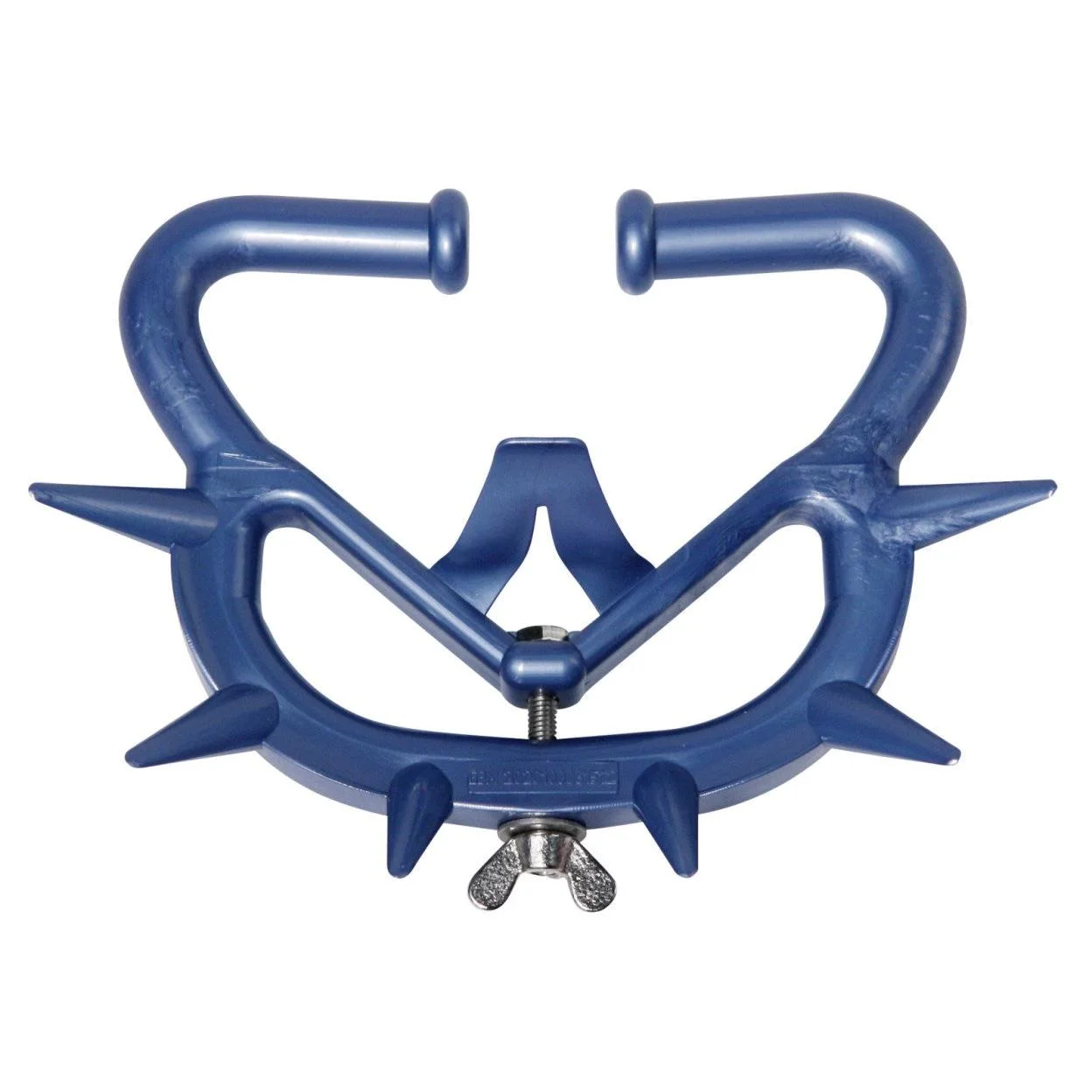 Large anti-suckling nose ring for cattle, blue