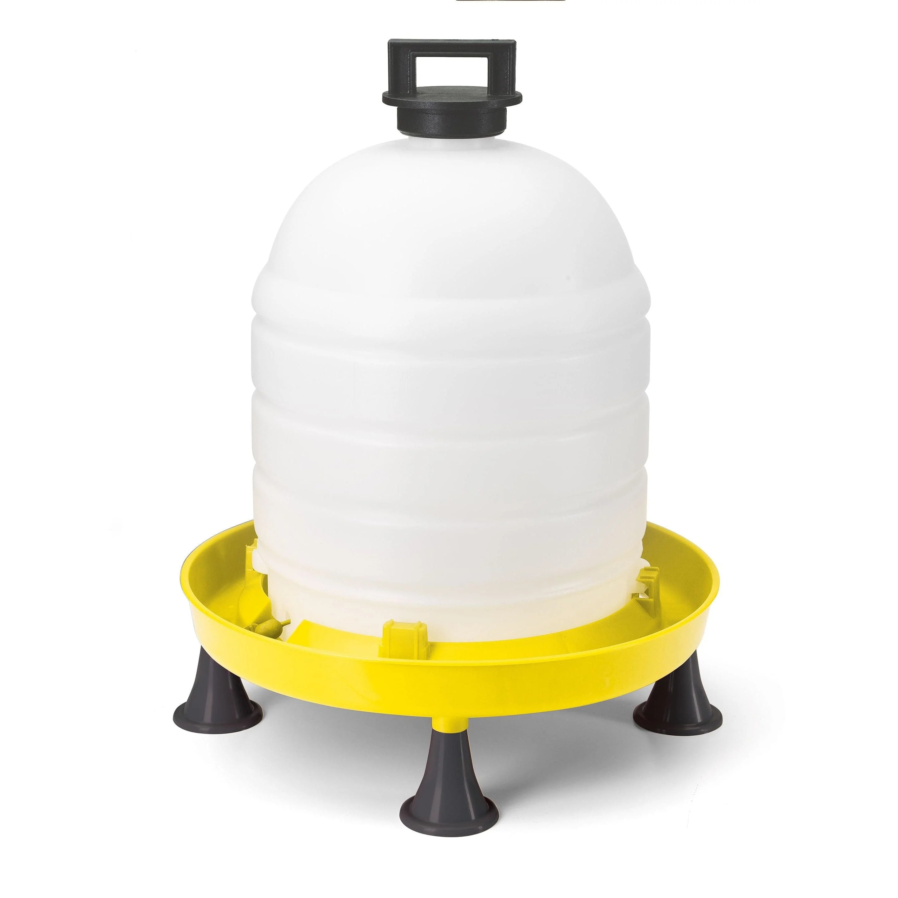 Poultry drinker for chicks and hens, 15 L, with legs