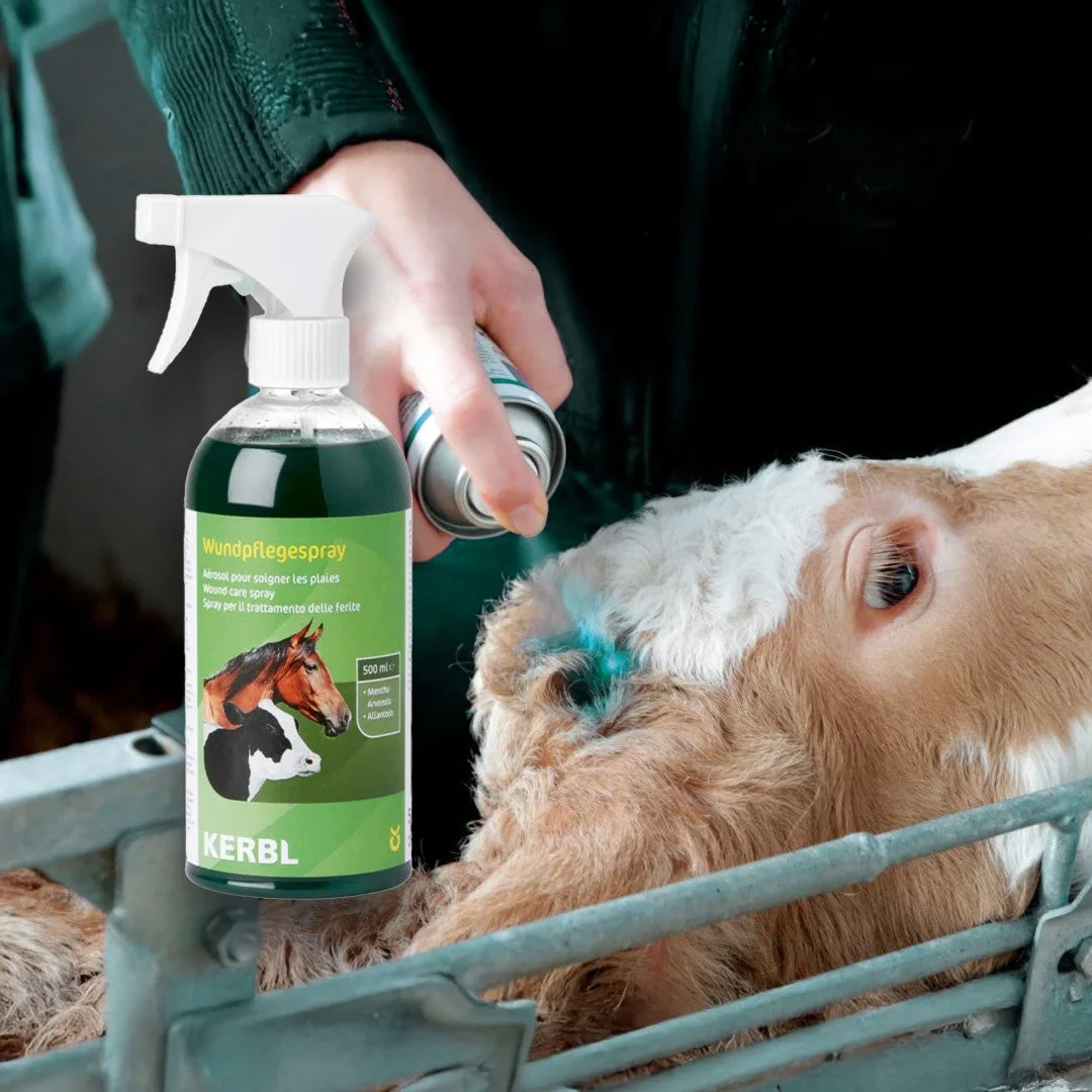 Spray pentru îngrijirea rănilor la animale