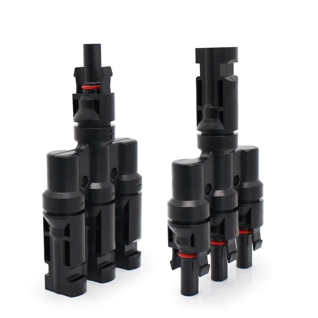NEXON MC4-Y-3 3 az 1-ben napelem csatlakozó készlet, 4 mm, IP67
