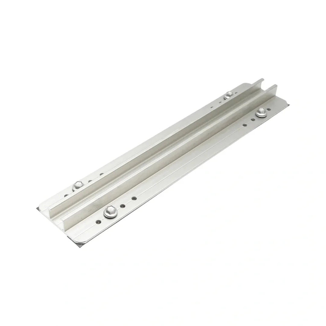 Mini solar panel mounting rail, 385 × 26 mm