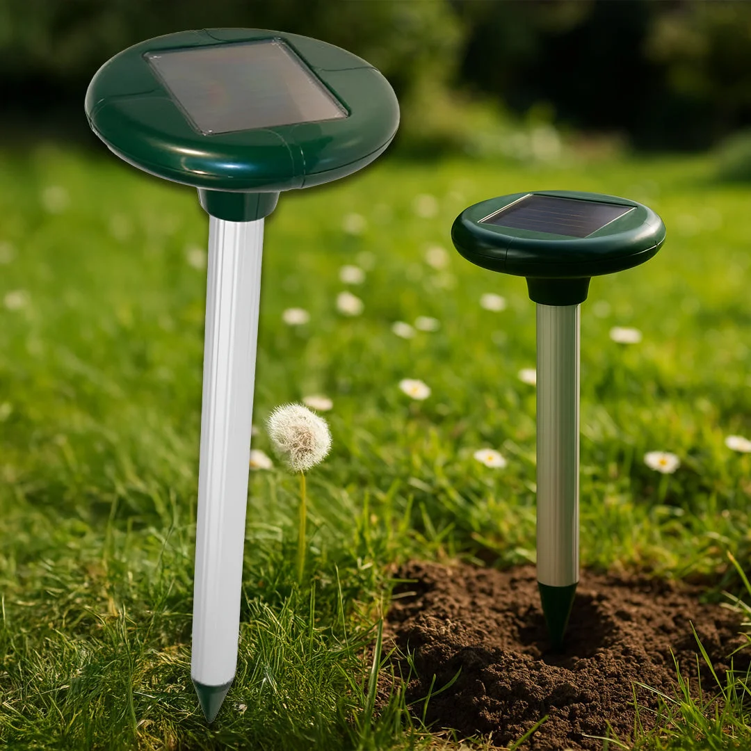 Solar field vole repeller