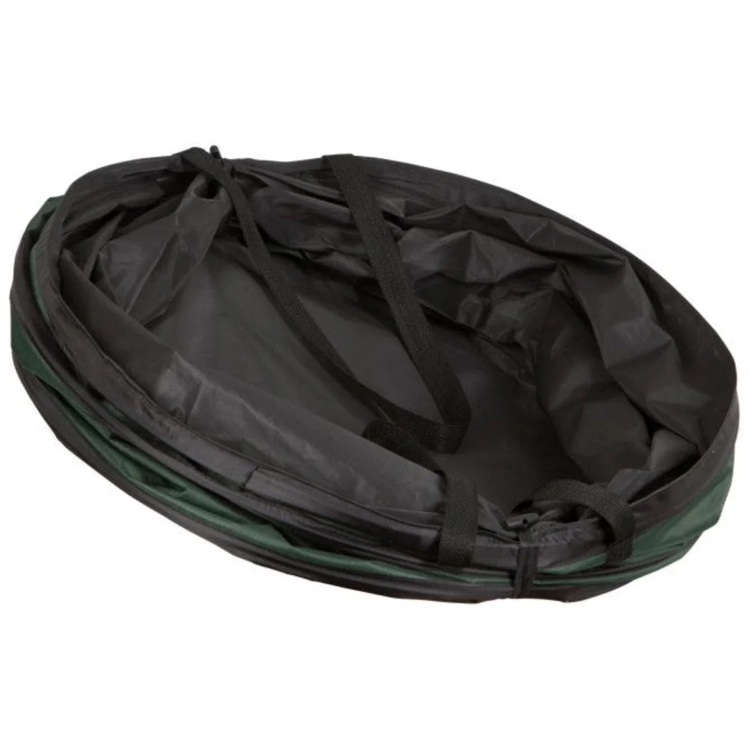 Sac pliabil pentru grădină, 80 l, verde închis