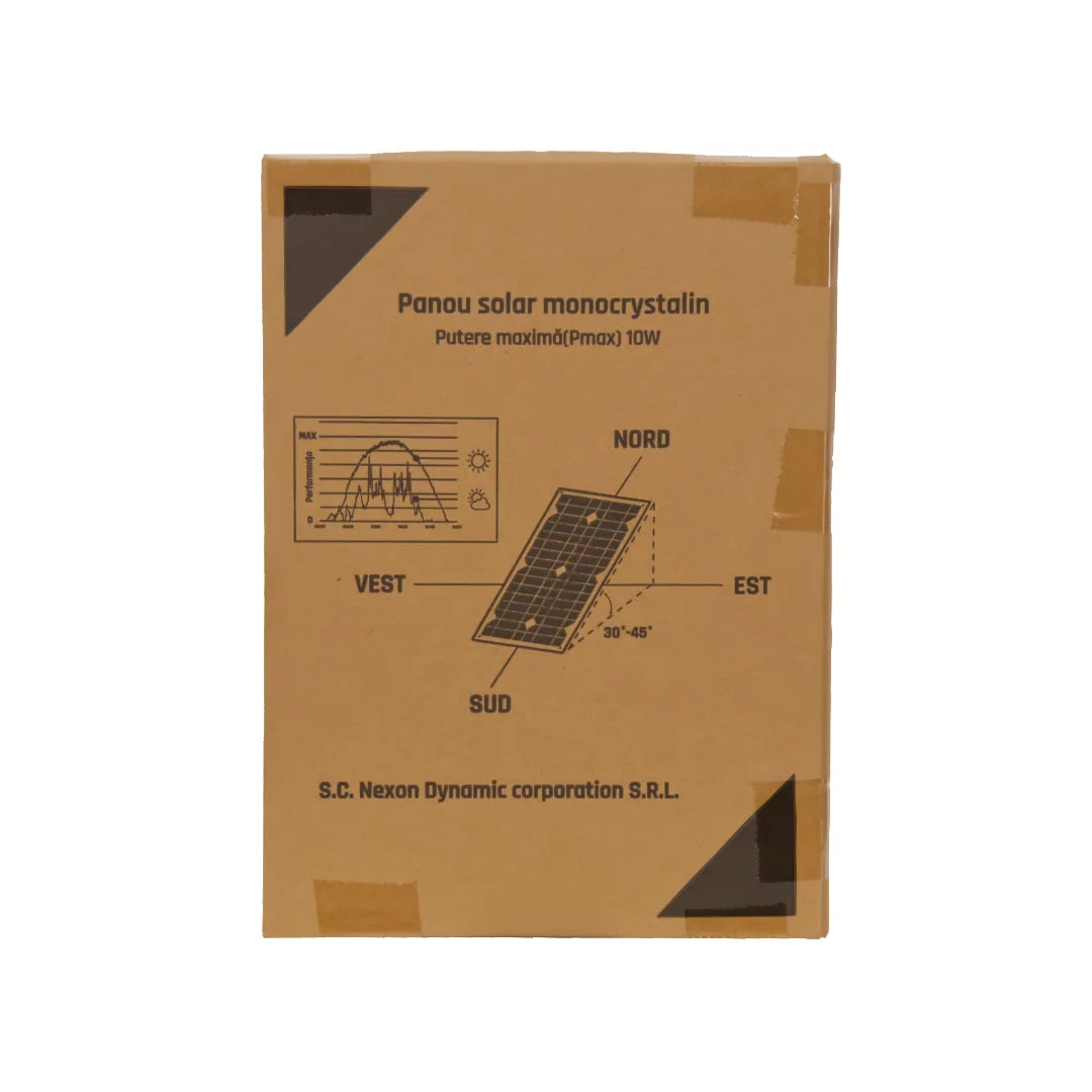 NEXON solar panel for electric fence, 10 W, without mounting bracket