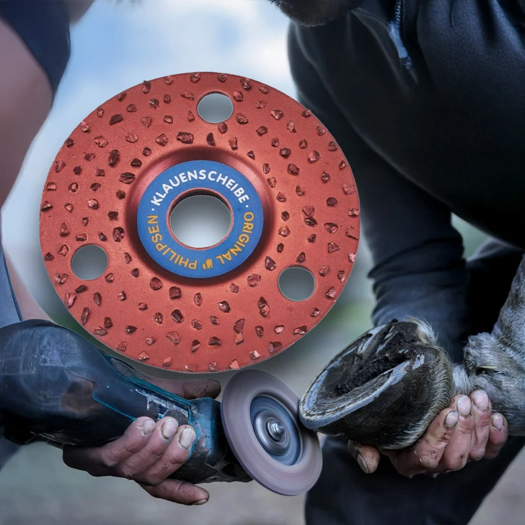 Disc abraziv tip Super pentru copite moi, 115 mm