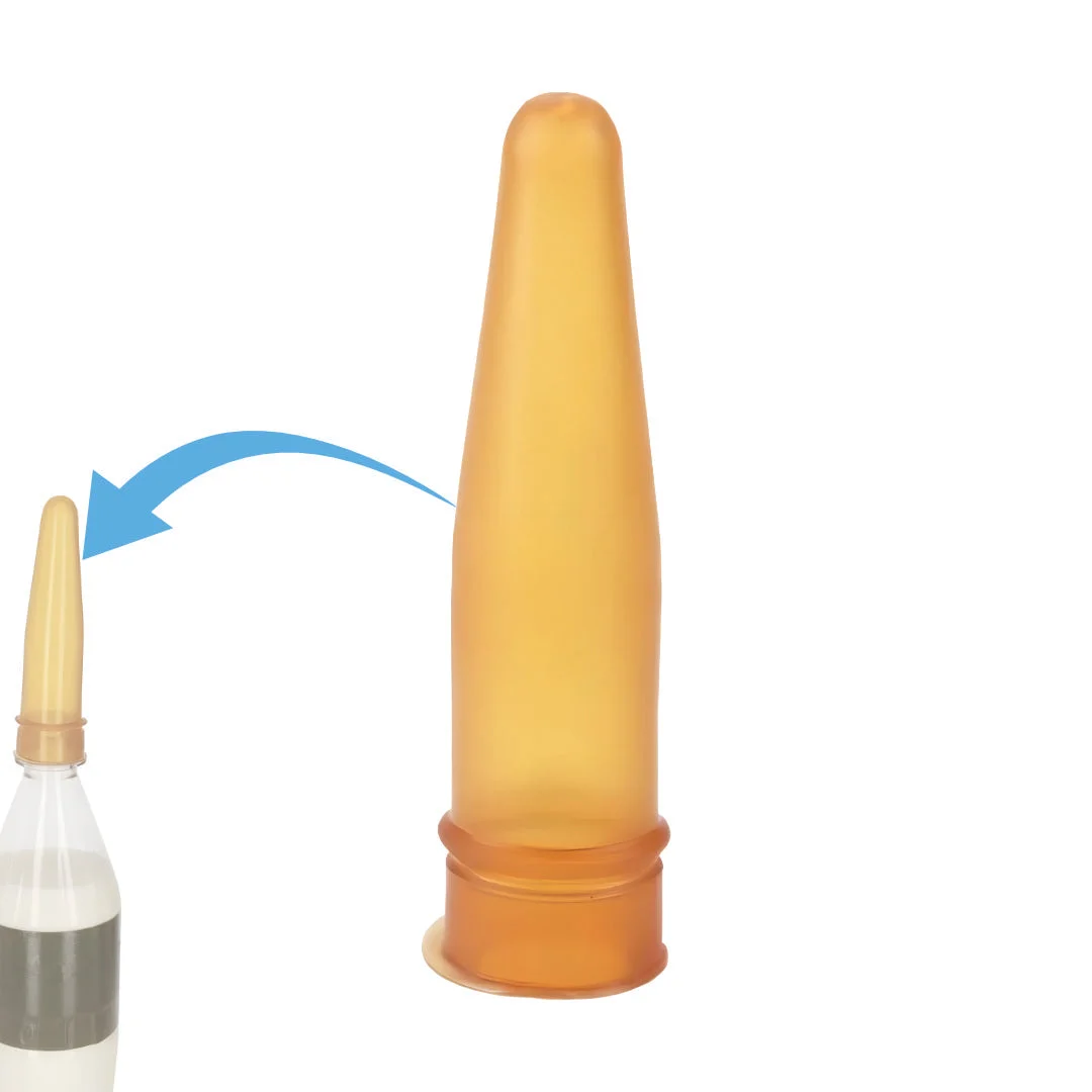 Food-grade rubber teat for calves