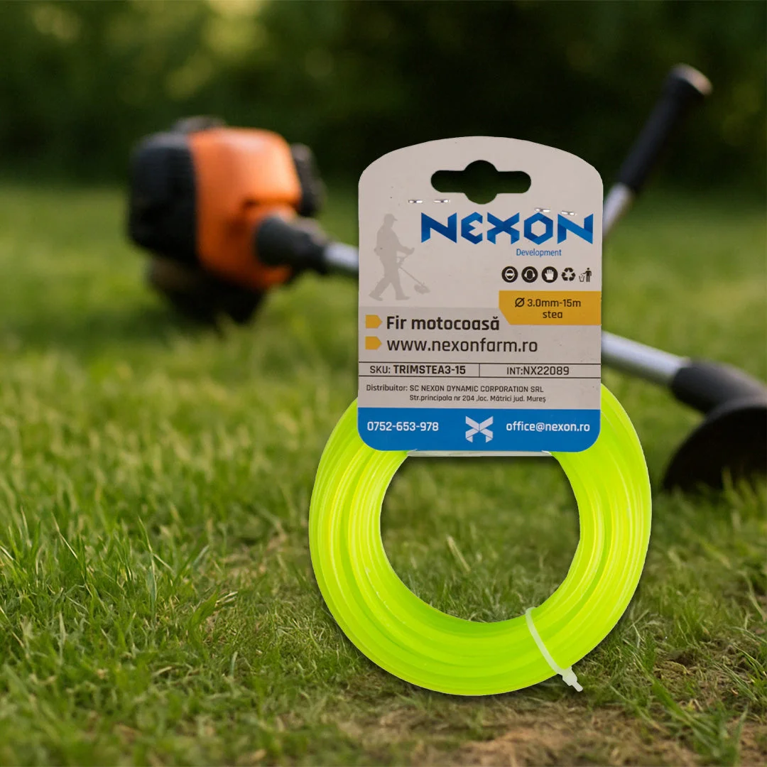Fir stea pentru motocoasă 3 mm x 15 m NEXON