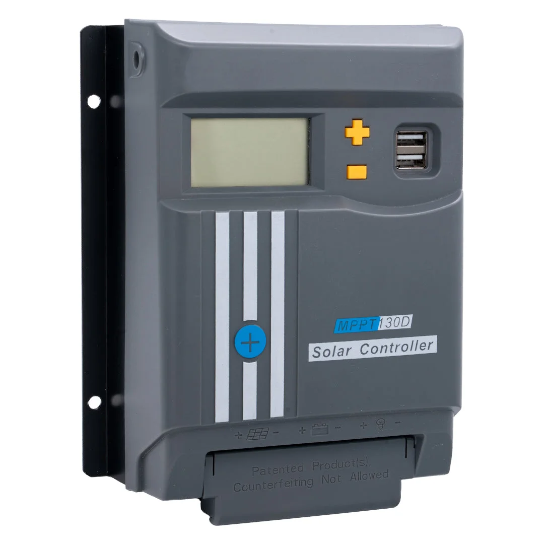 NEXON MPPT solar charge controller, 30 A, 12/24 V, with 2 USB ports