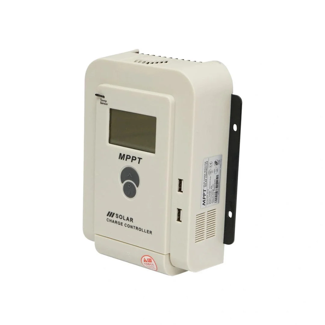 NEXON MPPT solar charge controller, 40 A, 12/24 V, with 2 USB ports