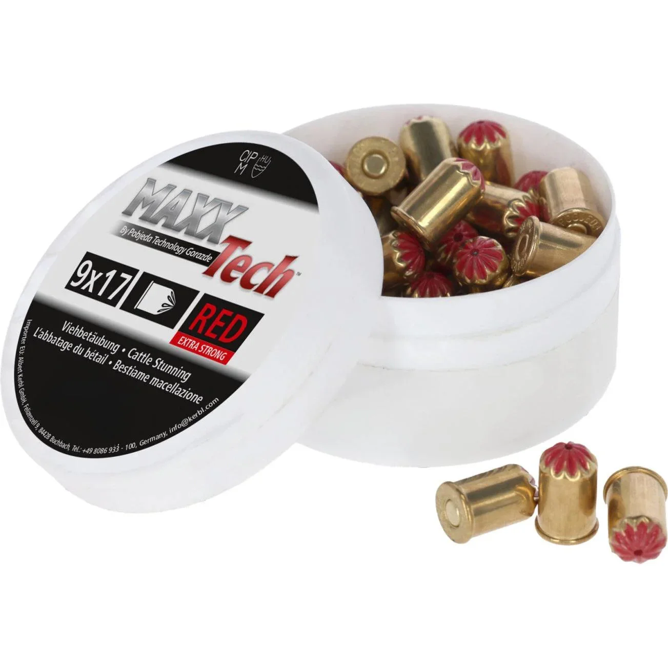 Capse pentru asomator Blitz Kerner, calibru 9 × 17 mm – 10 bucăți