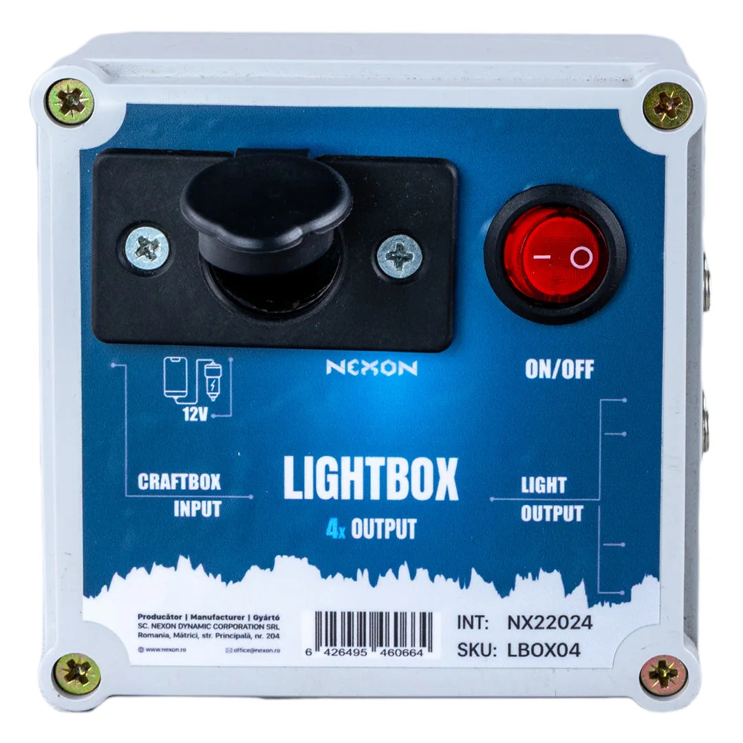 NEXON LIGHTBOX module with 5 outputs for 12 V lighting system
