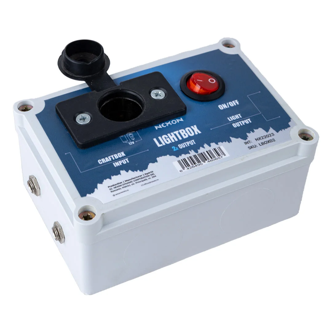 NEXON LIGHTBOX module with 3 outputs for 12 V lighting system