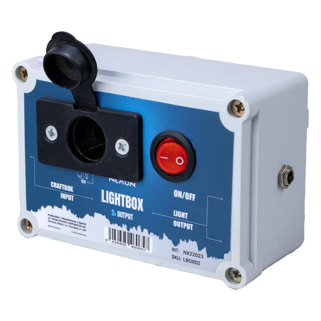 NEXON LIGHTBOX module with 3 outputs for 12 V lighting system