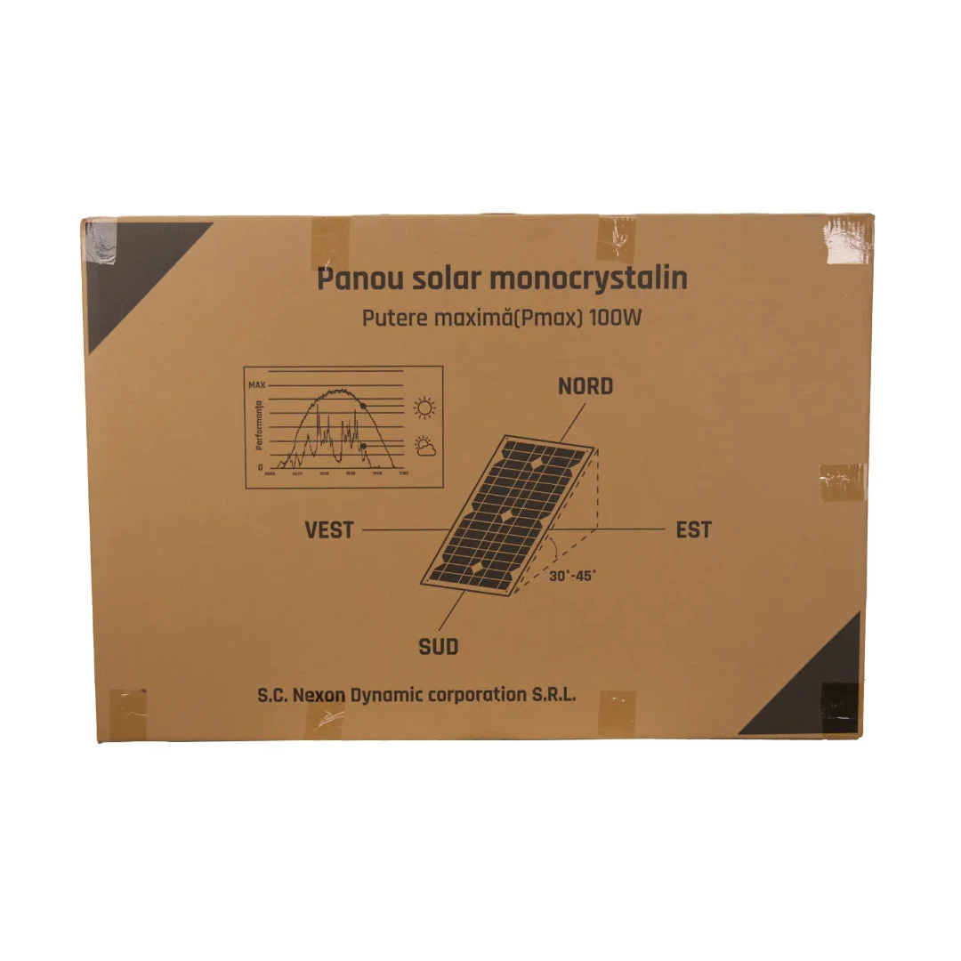 NEXON solar panel for electric fence, 100 W, without mounting bracket