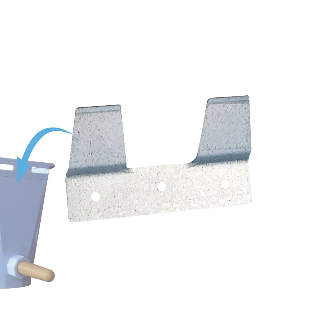 Holder for calf feeding bucket, 14 × 3.5 cm