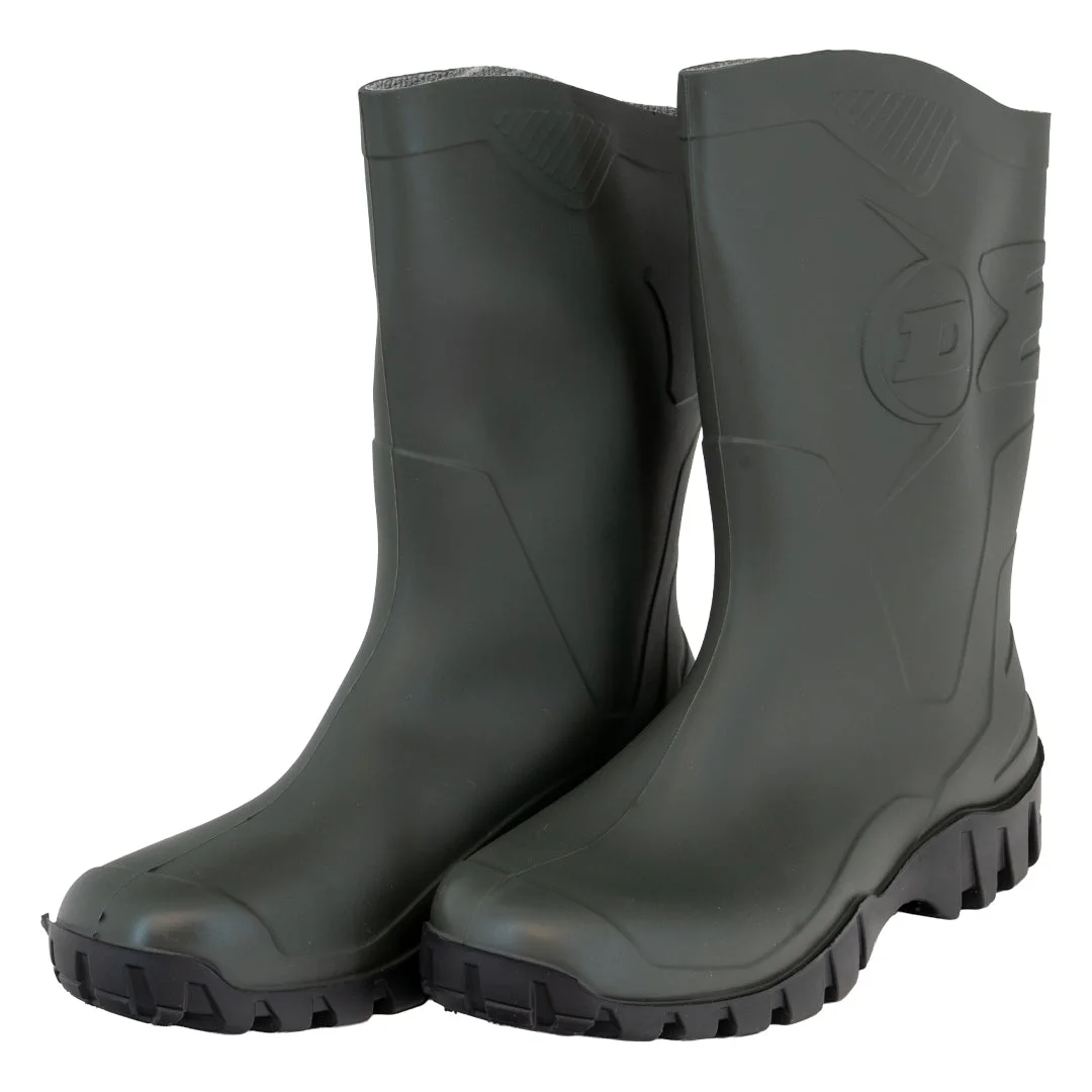 Cizme de cauciuc Dunlop Dee Calf Acifort, verde/negru