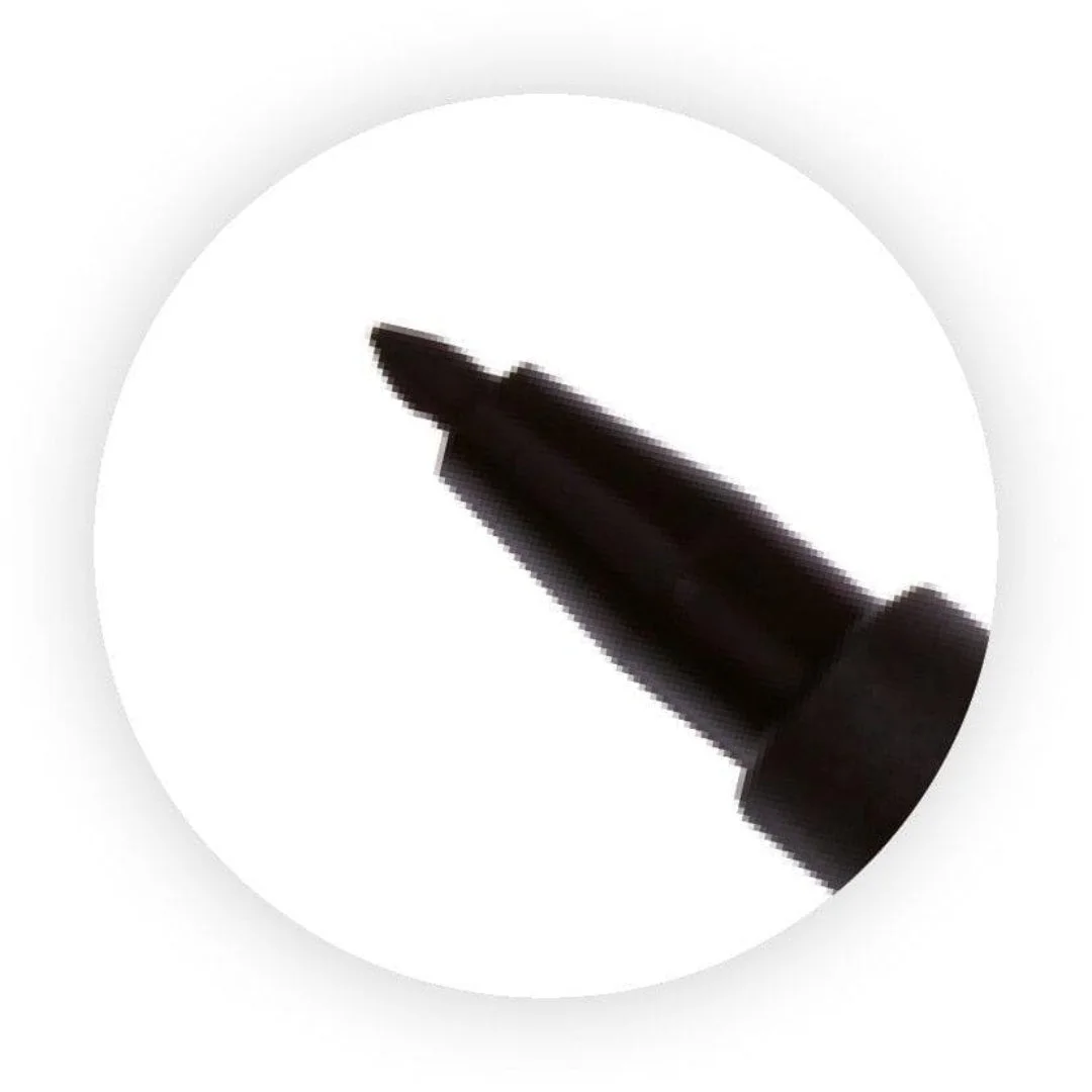 Fine marker for ear tags and collars, black