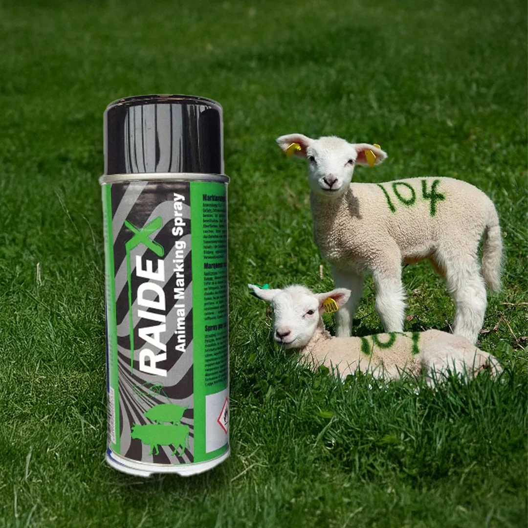 Raidex marking spray for cattle and pigs, green, 400 ml