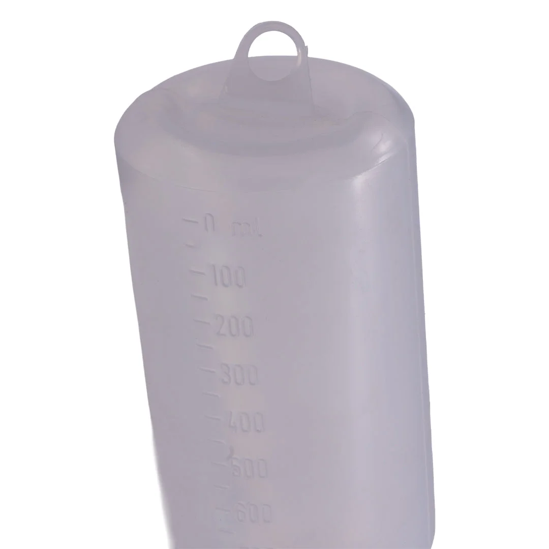 Calf feeding bottle with teat, 1 L