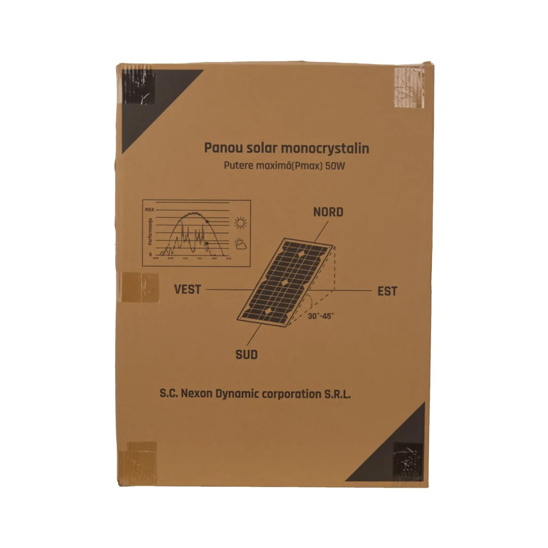 NEXON solar panel for electric fence, 50 W, without mounting bracket