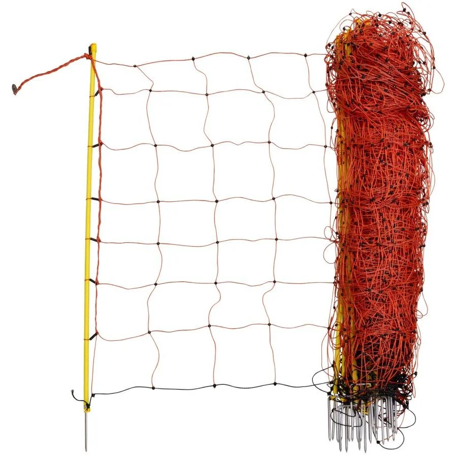 NEXON StrongShock 6.6 J electric fence netting kit, 50 m